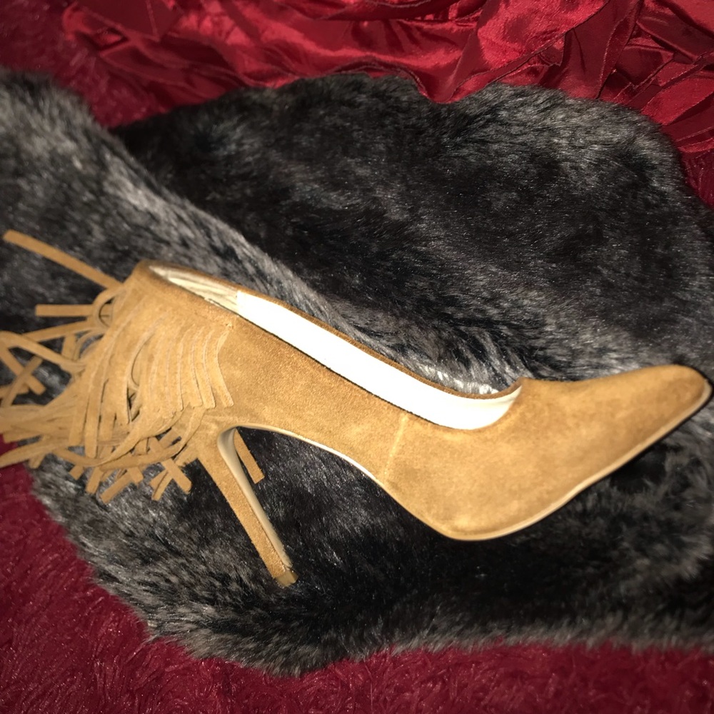 Brown Suede Heels!!!